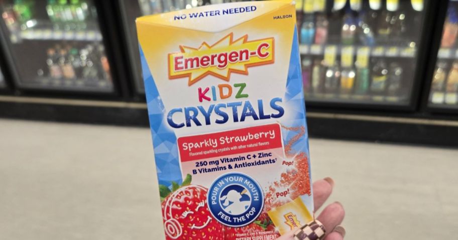 A box of Emergen-C Kidz Krystals