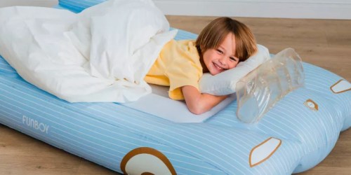 Target Just Dropped This Funboy Kids Car-Shaped Air Mattress w/ Pump (Fun for Sleepovers!)