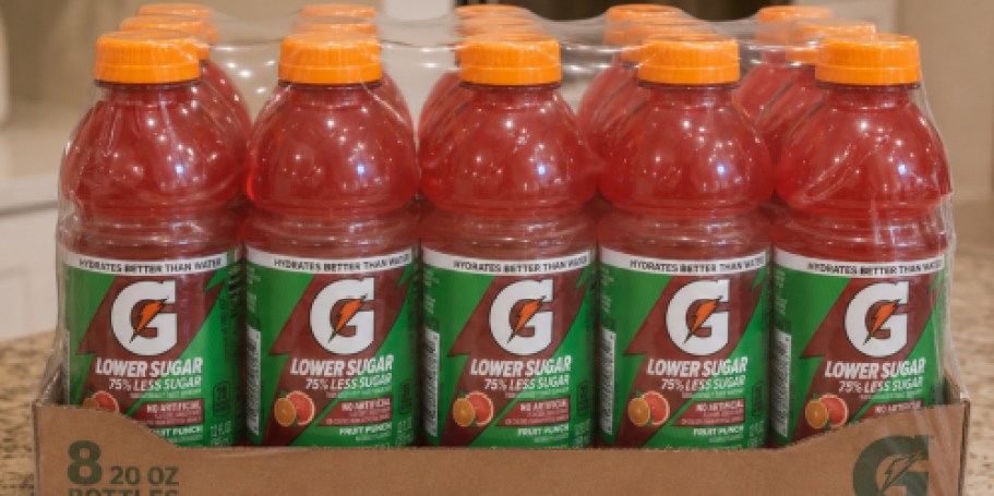 Gatorade Lower Sugar 12-Pack Just $6 Shipped on Amazon