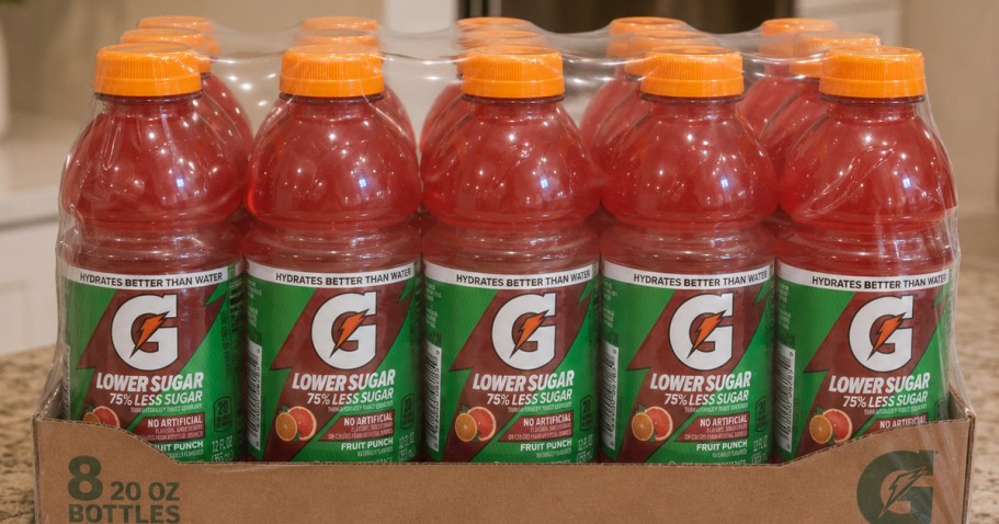 Gatorade Lower Sugar 12-Pack Just $6 Shipped on Amazon