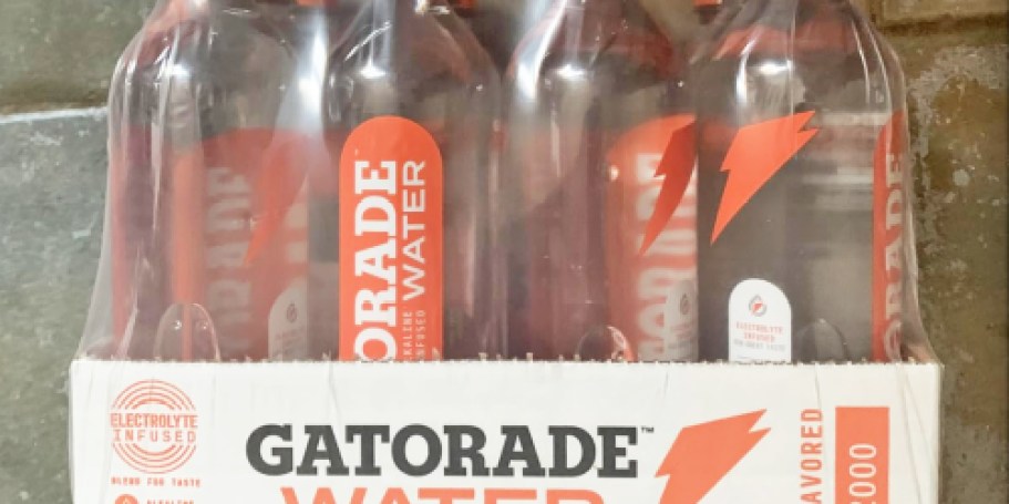 Gatorade Electrolyte-Infused Water 12-Pack Just $13.43 Shipped on Amazon