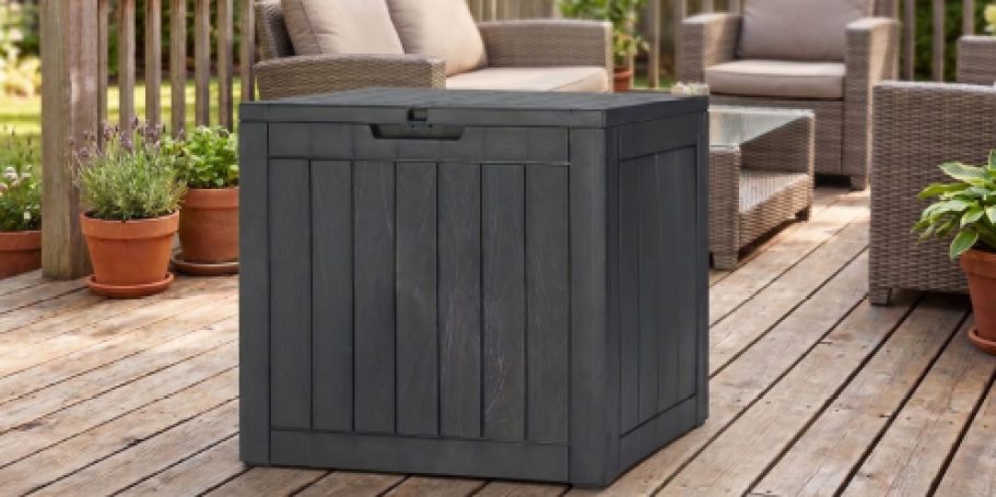 31-Gallon Outdoor Deck Box Only $16.99 on Walmart.com