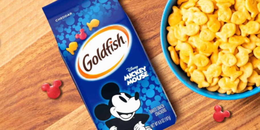 Goldfish Disney Mickey Mouse Crackers Just $1.90 Shipped on Amazon