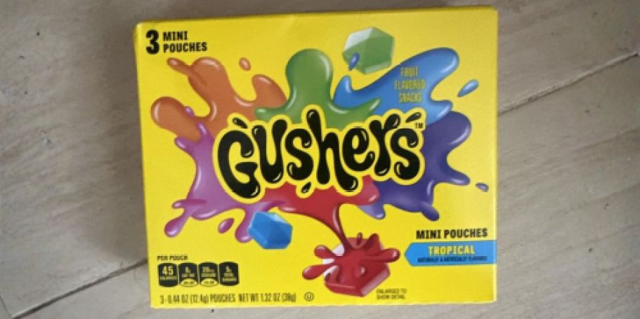 Fruit Gushers Mini Pouches 3-Pack Just 95¢ Shipped on Amazon