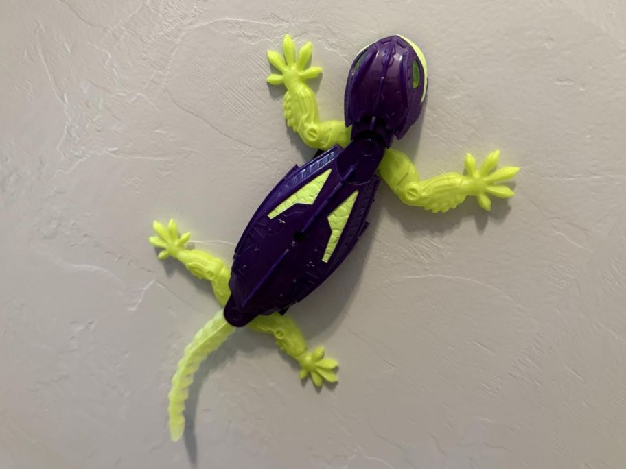 Hex Bots Gecko Climbing a Wall