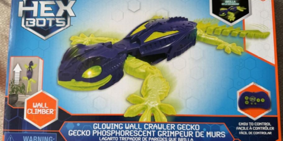 HEX Bots Glowing Gecko Wall Crawler Just $24.99 on Amazon
