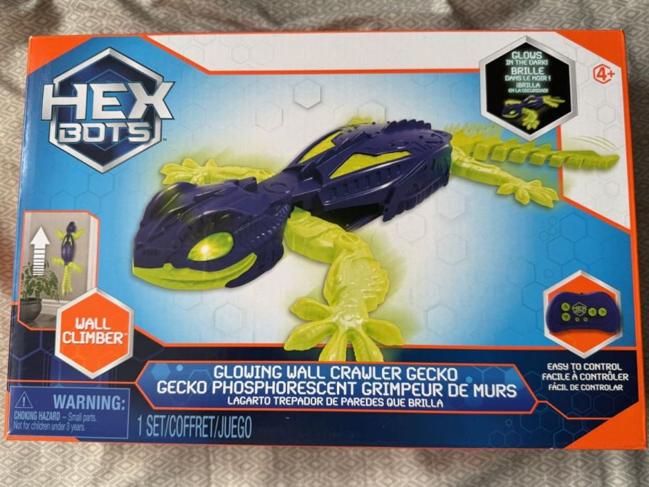 HEX Bots Glowing Gecko Wall Crawler Just $24.99 on Amazon