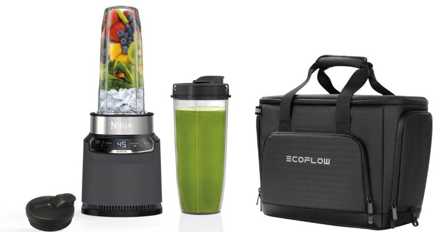 HSN ninja blender and ecoflow cooler