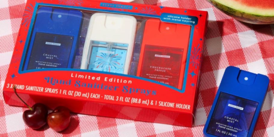 NEW Americana Hand Sanitizer Spray Gift Set at Walmart (Fun Touchland Alternative!)