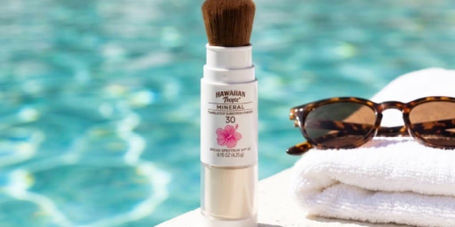 Hawaiian Tropic Powder Sunscreen Brush Only $6.51 Shipped on Amazon (Reg. $20)