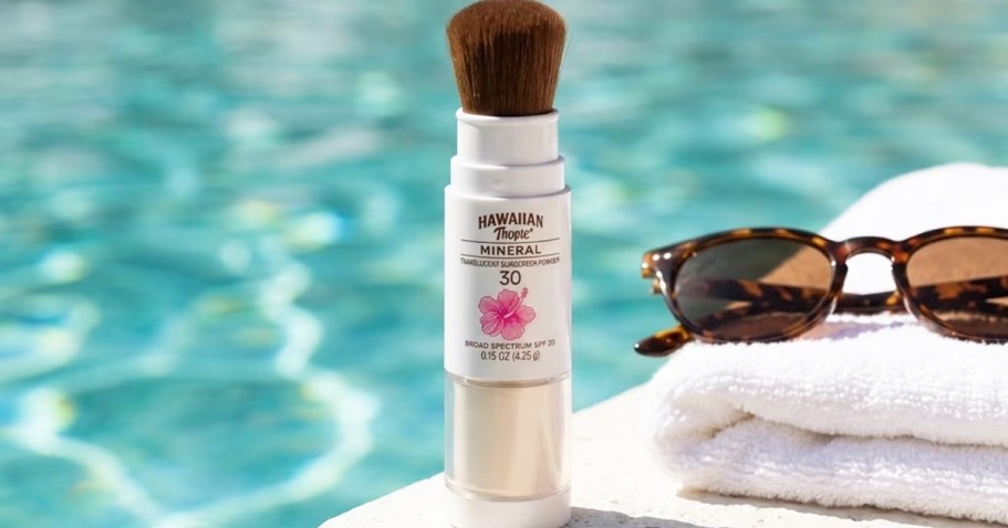 Hawaiian Tropic Powder Sunscreen Brush Only $6.51 Shipped on Amazon (Reg. $20)