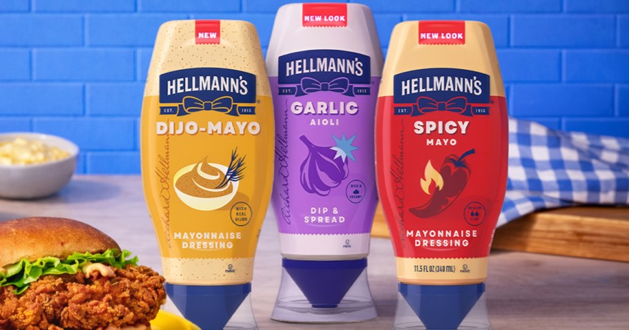 Hellmann’s Flavored Mayo Only $2.95 Shipped on Amazon