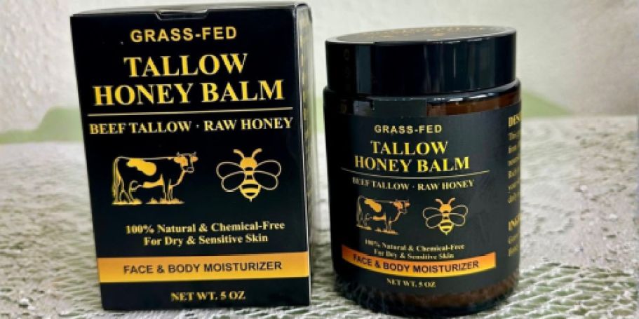 Beef Tallow Honey Balm Just $5.99 Shipped on Amazon (Reg. $12)