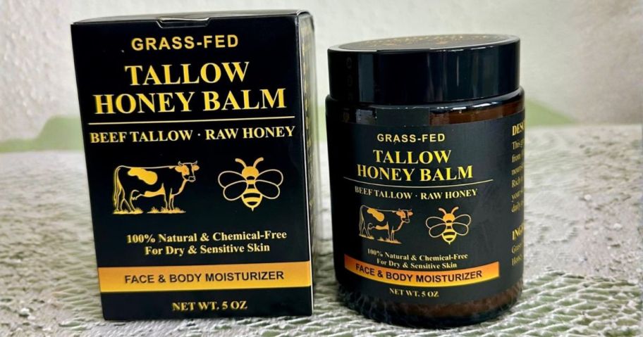 Henjaca Beef Tallow 5oz Honey Balm