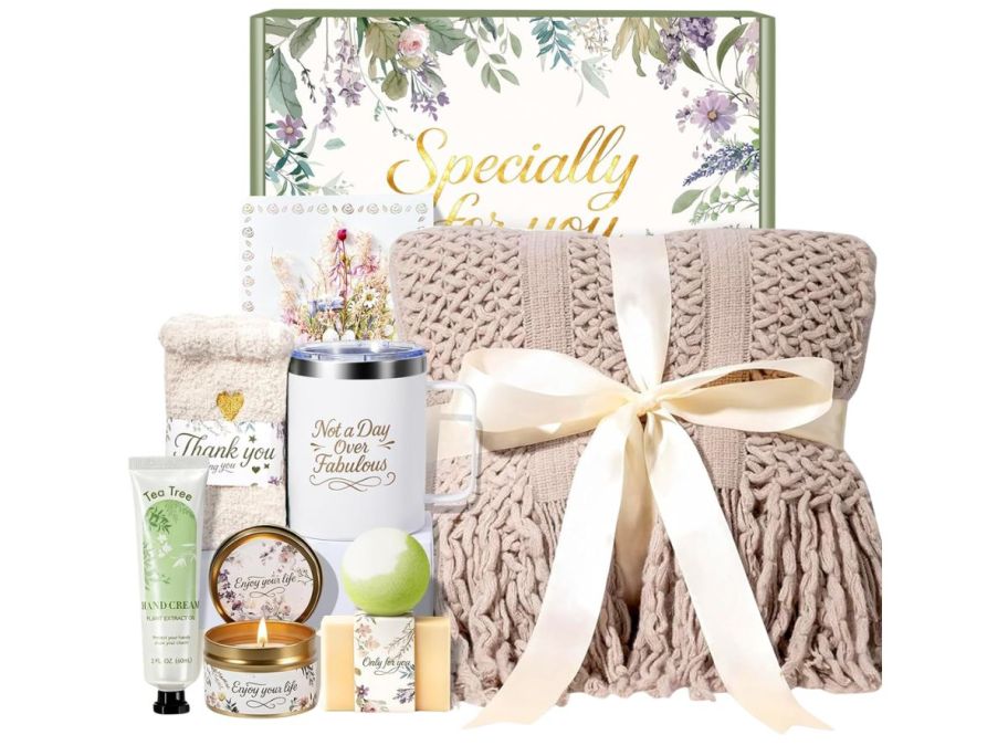 IRINXL Self-Care Gift Box contents