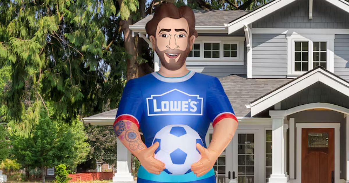 Lowe’s Rewards Members: Score a Huge Lionel Messi Lighted Inflatable on 5/18