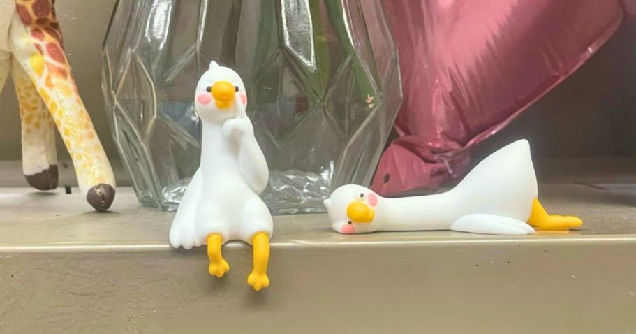 FOUR Cute Mini Geese Decorations Only $11.89 on Amazon