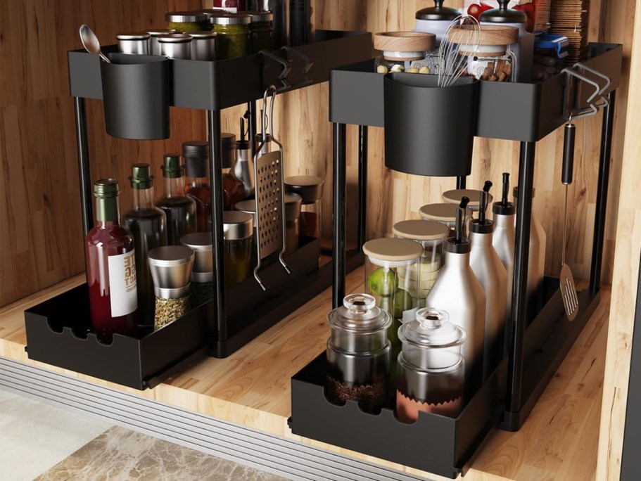 Under Sink Organizers 2-Pack Only $9.49 on Amazon (Reg. $17)