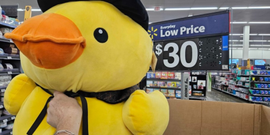 JUMBO Halloween Duck Plushies Only $30 on Walmart.com