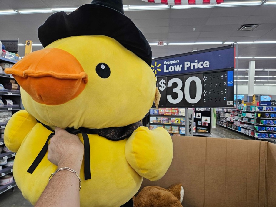 Quack! JUMBO Halloween Duck Plushies Only $30 on Walmart.com