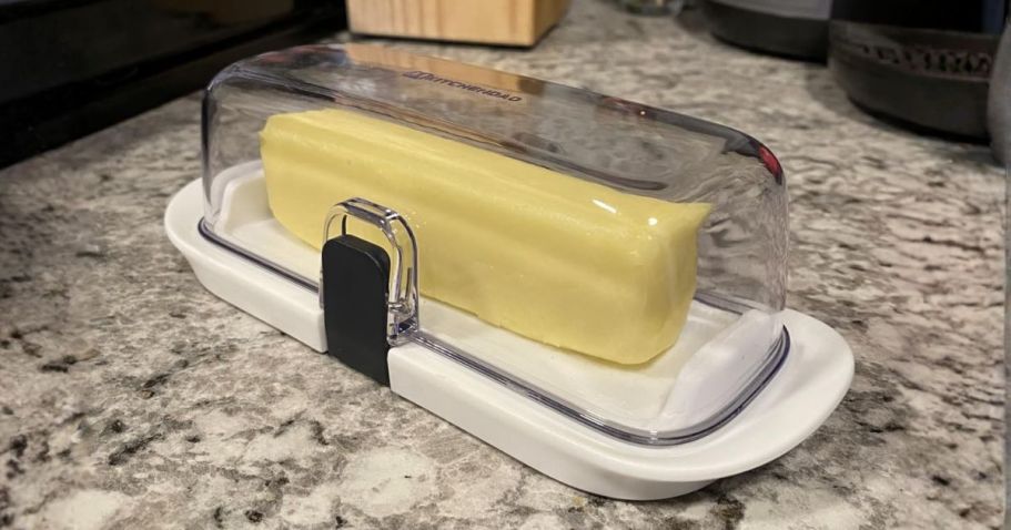 Airtight Butter Dish w/ Measuring Marks Only $7.49 on Amazon (Reg. $13)
