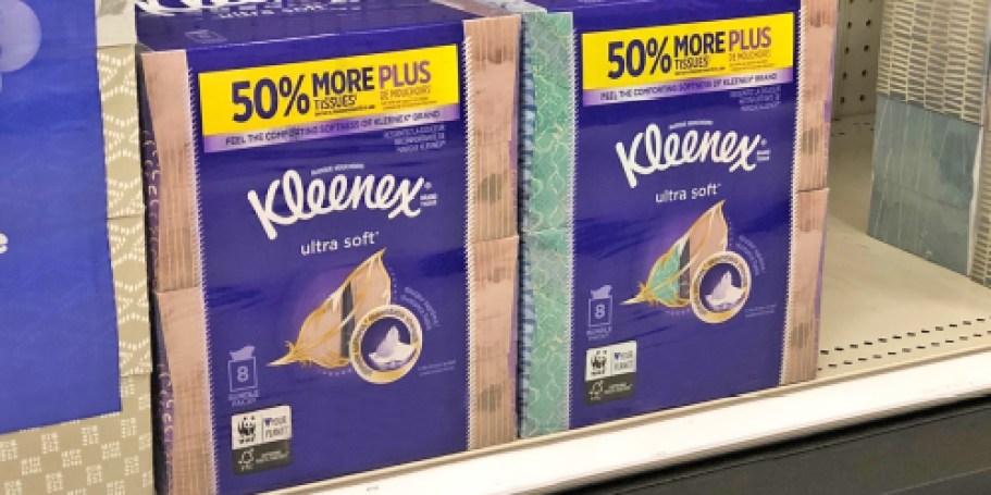 Kleenex Ultra Soft Tissues 8-Pack Only $9.92 Shipped on Amazon (Reg. $20)