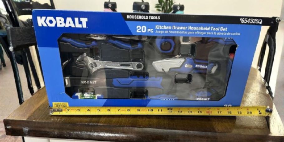 Lowe’s Daily Deals | Kobalt 20-Piece Tool Set Only $24.98 Shipped (Reg. $44)