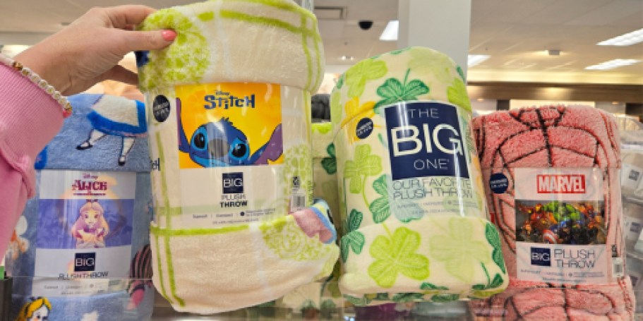 *HOT* Kohl’s Big One Blankets from $3 (Today Only!)