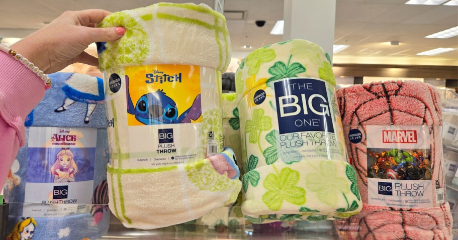 *HOT* Kohl’s Big One Blankets from $3 (Today Only!)