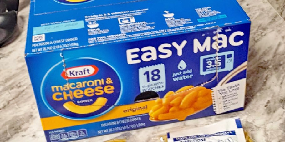 Kraft Easy Mac 18-Pack Only $4.54 Shipped on Amazon