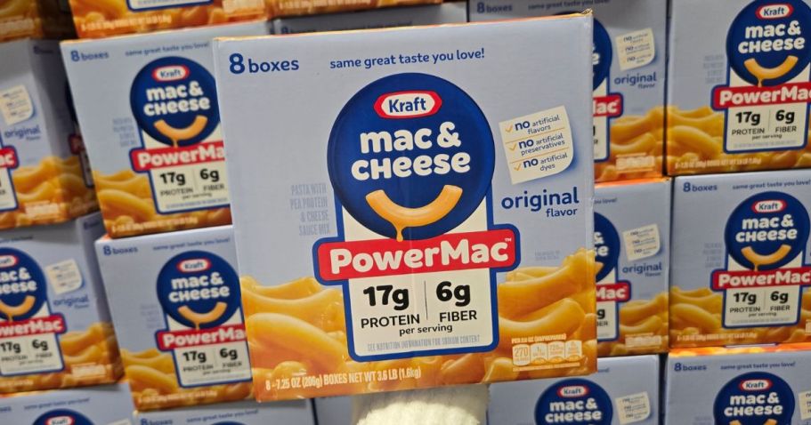 Kraft Mac & Cheese Protein-Packed Power Mac 8-Pack Spotted At Sam’s Club