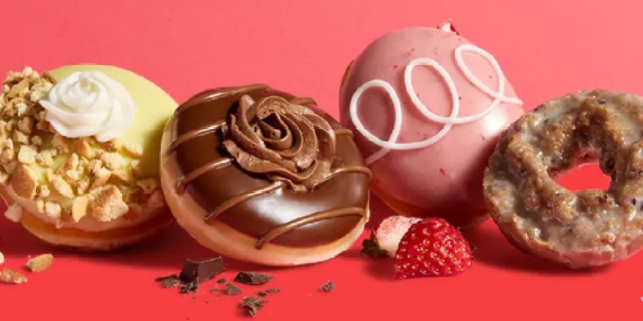 FREE Krispy Kreme Spring Doughnut w/ Any Purchase!