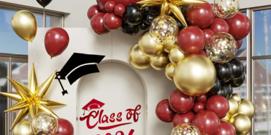 Balloon Arch Kit Just $3.49 on Amazon | Great for Grad Parties!