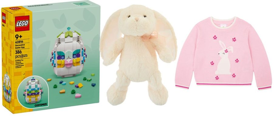 LEGO Egg, Bunny, and Sweater