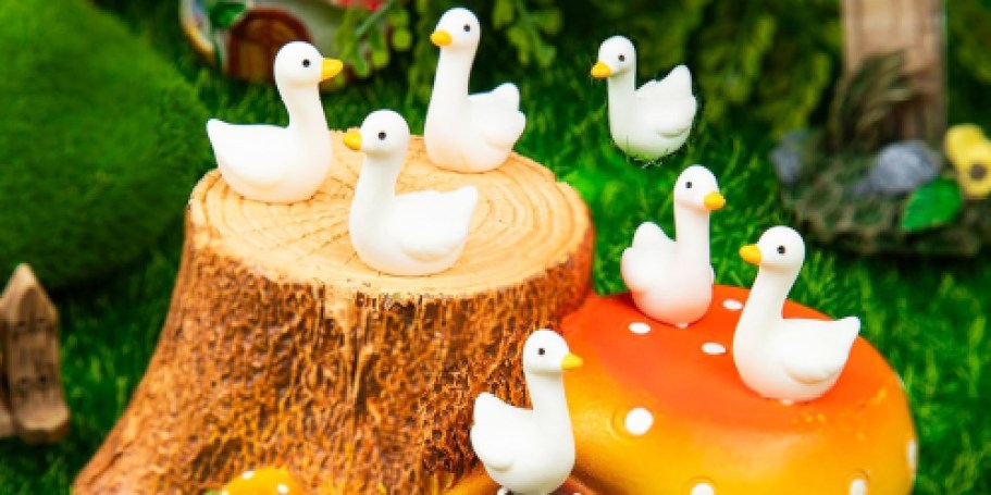 These Tiny Goose Figurines Are the Cutest $13.95 Upgrade for Your Fairy Gardens and Planters
