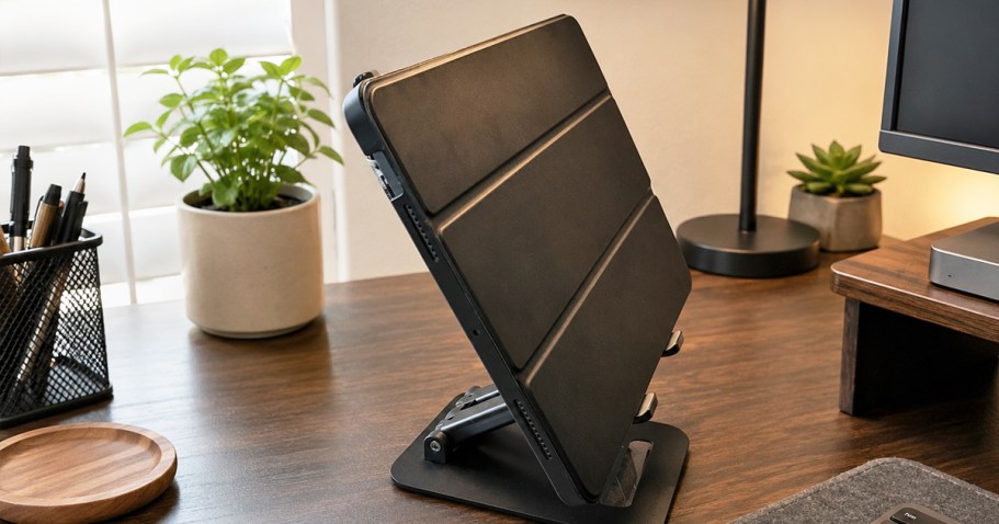 Tablet Stand Only $7.99 on Amazon | Works w/ iPad, Kindle & More