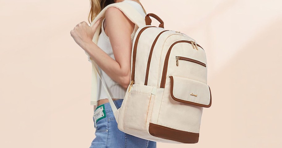 LOVEVOOK Travel Laptop Backpack with USB