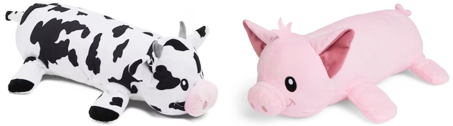 cow and pig dog toys