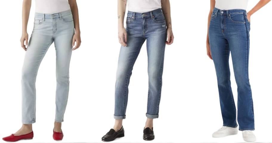 Levi's jeans 3 stock images