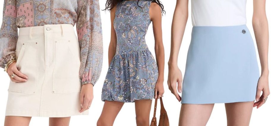 Stock image of three LOFT items