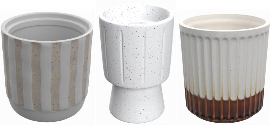 Stock images of 3 Lowe's Planters