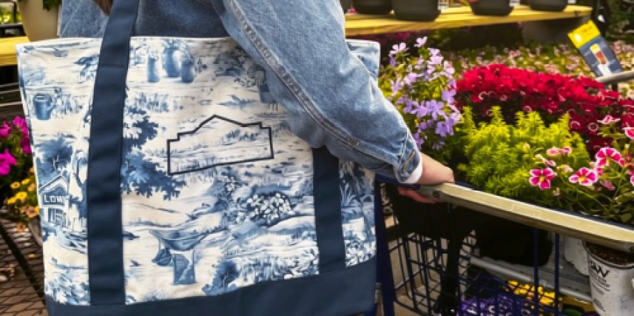 *NEW* Lowe’s Tote Bag Only $19.99 Shipped for Rewards Members