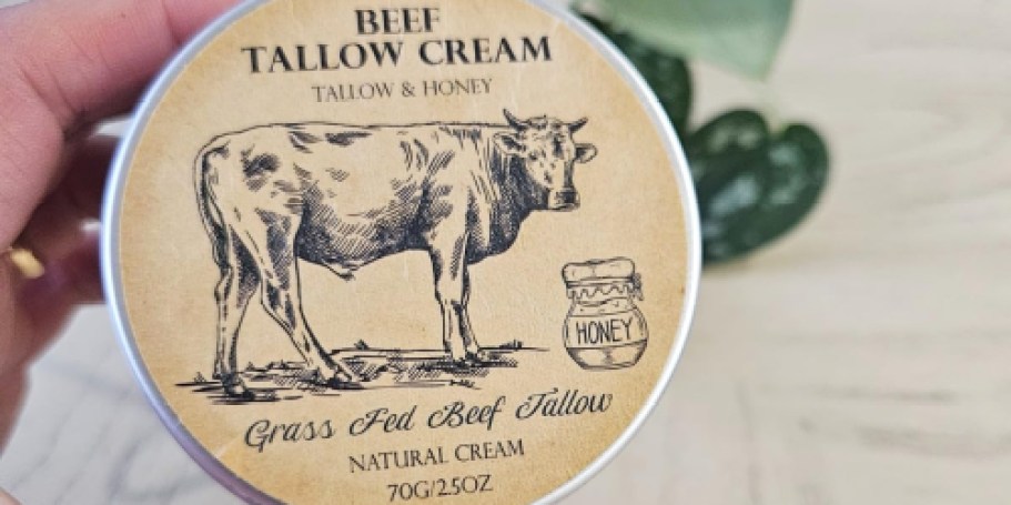 Beef Tallow Honey Cream Only $4.86 Shipped on Amazon (Reg. $18)