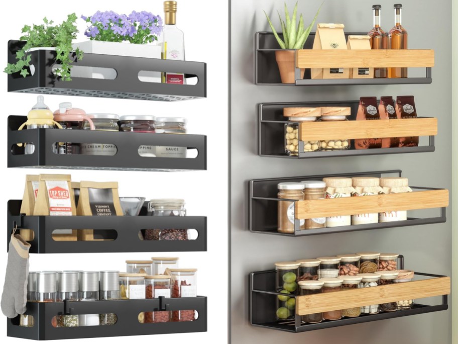 Magnetic Spice Racks