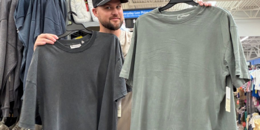 These Trendy Walmart Oversized Tees Are Under $10 (Lots of Colors!)