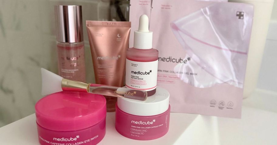 Medicube skincare products
