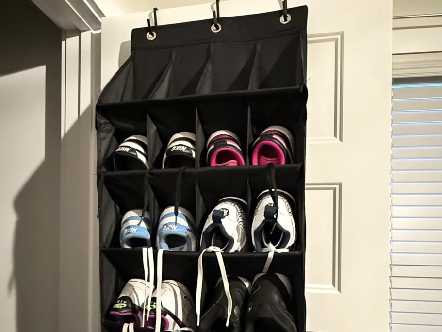 Over-the-Door Shoe Organizer Just $13.86 Shipped for Amazon Prime Members (Reg. $25)