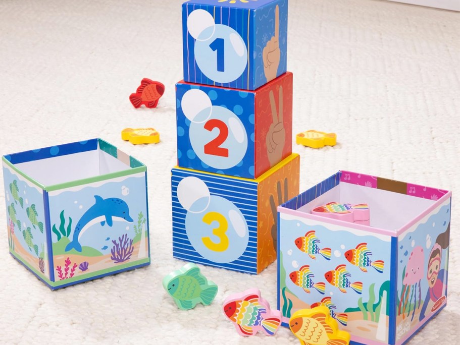 Melissa & Doug Ms. Rachel Sort & Count Nesting Blocks Just $10.75 on Amazon (Reg. $33)