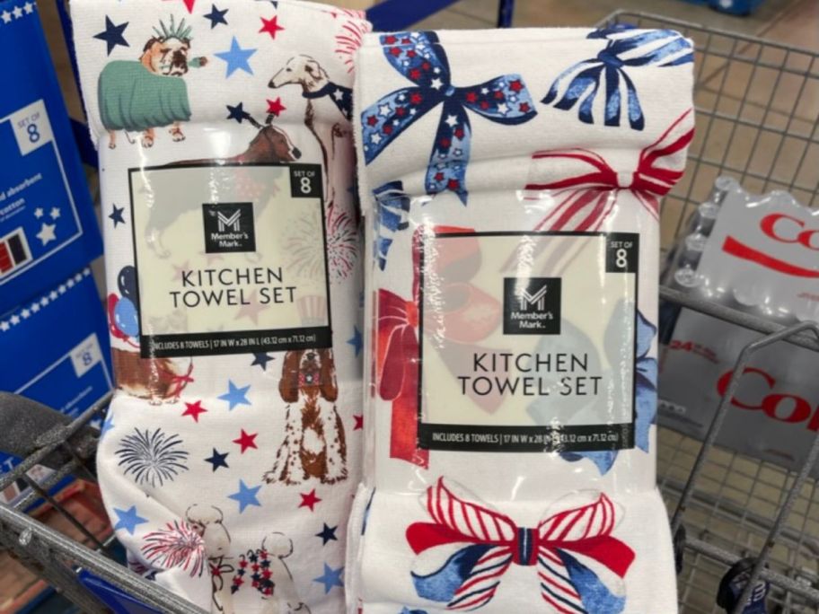 Member's Mark 8-Piece Kitchen Towel Sets in store