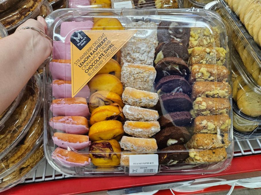 Member's Mark Breakfast Platter 40-Count in hand in store